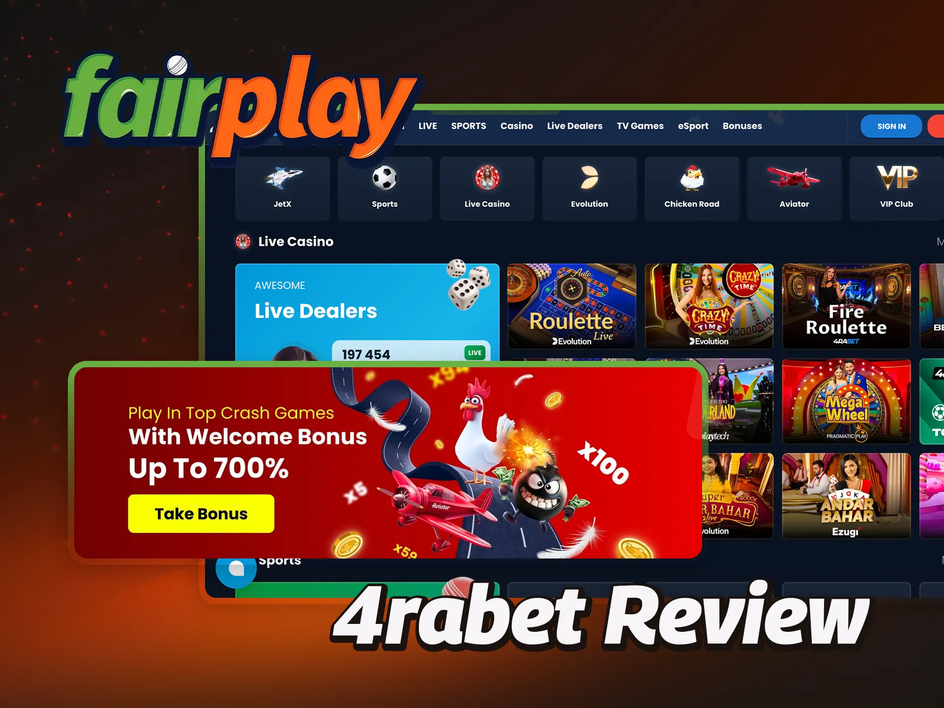 Discover 4rabet casino and spend your time in an exciting way.