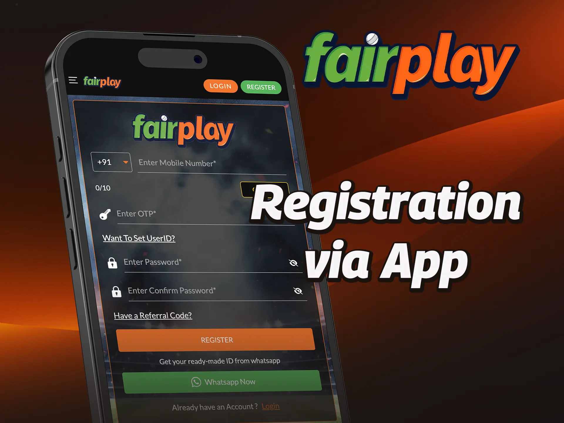 Find out how to create an account in the FairPlay app quickly and easily.