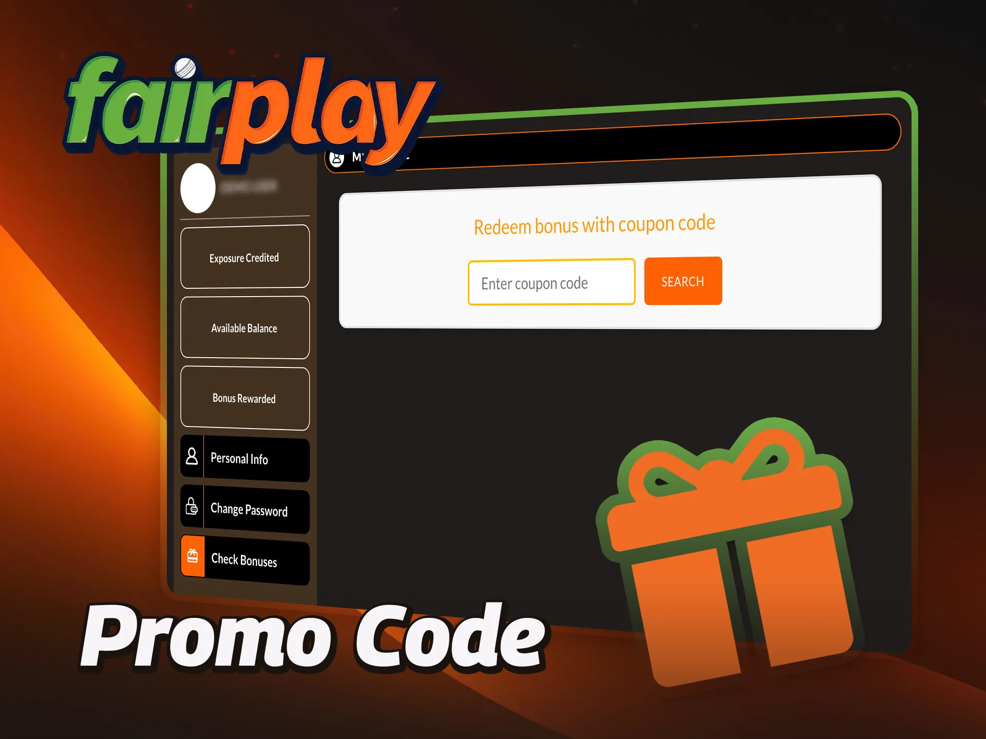 Use the promo code at FairPlay to get more benefits.