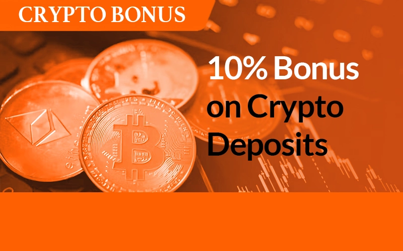 Receive a 10% bonus on your crypto deposits at FairPlay.